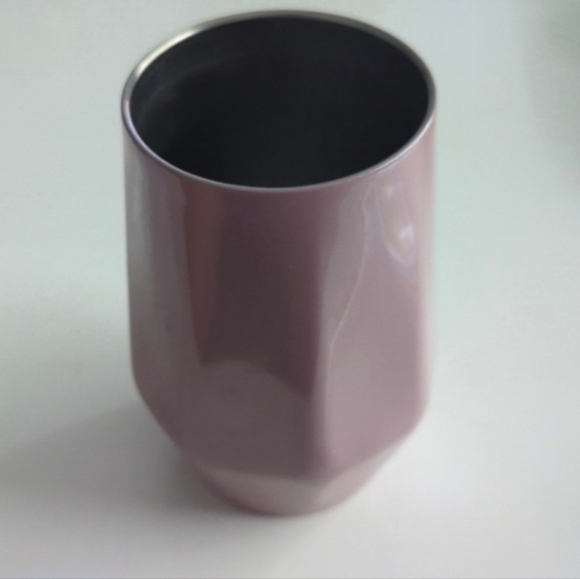 Hot Chocolate Insulated Tumbler  For Wine, Coffee, c Pink Or Like A Dusty Ro - Picture 8 of 8